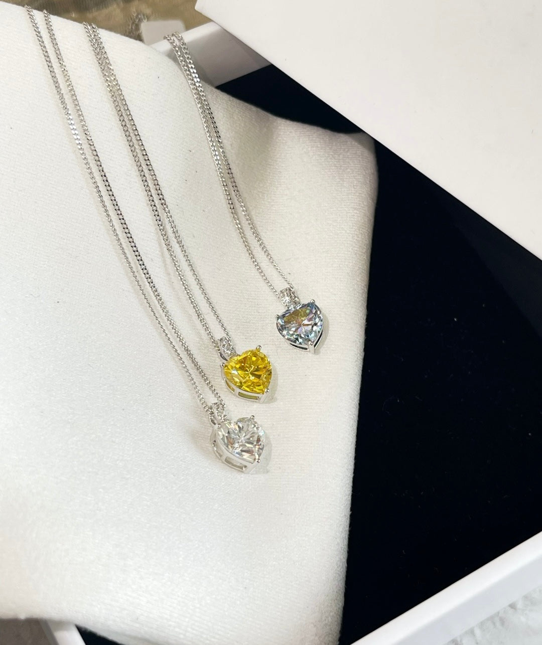 Moissanite Necklace Pendant