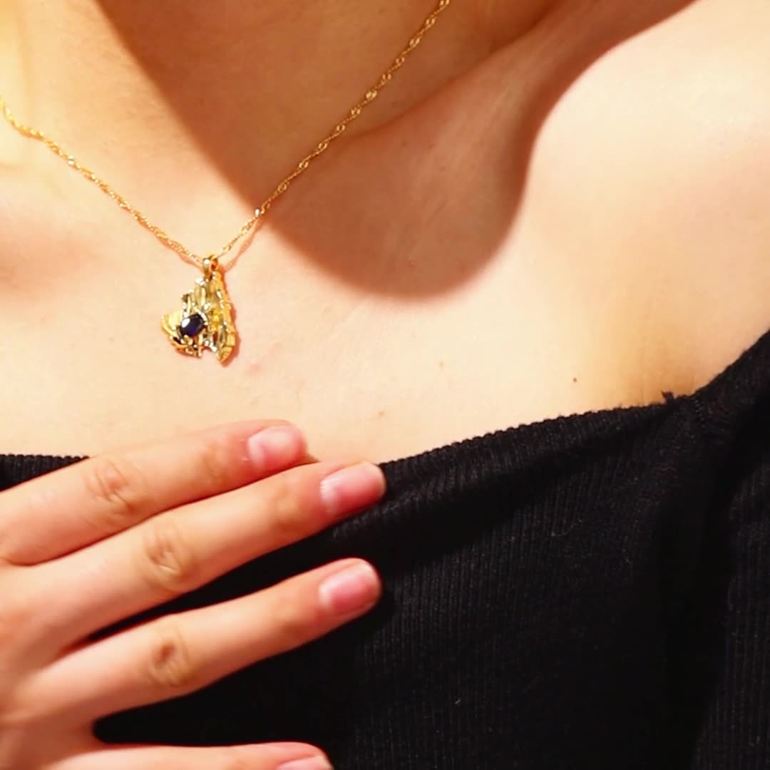 Zircon design clavicle chain ins style personality fashion necklace