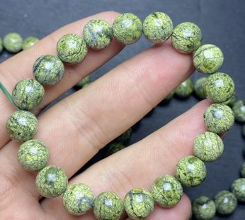 Green Crystals Bracelet for Good Luck