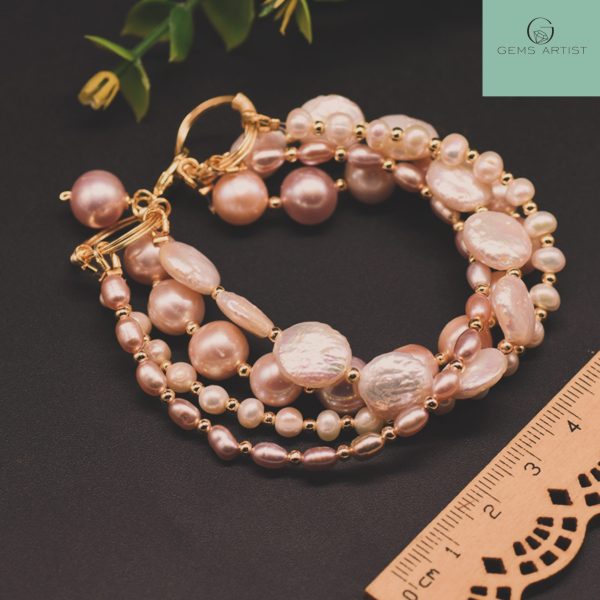 baroque pearls bracelet