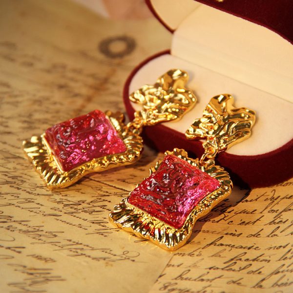 vintage earrings exaggerate style party earrings